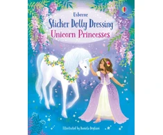 KNYGA Bookshop Watt Fiona Sticker Dolly Dressing Unicorn Princesses