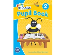 KNYGA SARA Jolly Phonics Pupil Book 2: in Print Letters (British English edition)