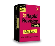 KNYGA White, Susannah York Notes RAPID AQA GCSE (Revision Cards) Macbeth - for 2026, 2027 exams