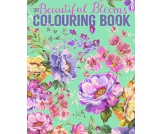 KNYGA Willow Tansy Beautiful Blooms Colouring Book: Over 40 Floral Designs to Colour