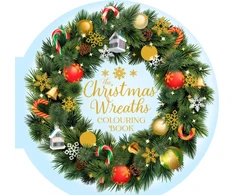KNYGA Willow Tansy Christmas Wreaths Colouring Book: 45 Festive Artworks