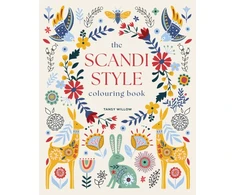 KNYGA Willow, Tansy Scandi Style Colouring Book: Over 40 Designs to Colour