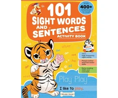 KNYGA Wonder House Books 101 SIDE WORDS AND SENTENCE ACTIVITY BOOKS
