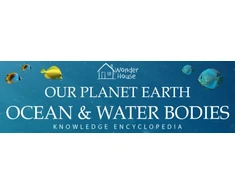 KNYGA Wonder House Books Knowledge Encyclopedia for Children: Our Planet Earth Oceans &amp; Vanduo Bodies