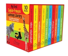 KNYGA Wonder House Books My First English-Fran Ais Learning Library (Ma Premi Re Biblioth Que Bilingue Anglais-Fran Ais)