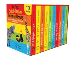 KNYGA Bookshop Wonder House Books My First English-Italian Learning Library: la mia prima biblioteca delle parole Inglese-Italiano