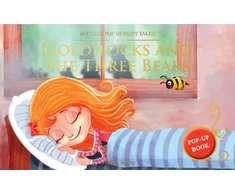 KNYGA Wonder House Books My First Pop-Up Fairy Tales: Goldilocks and the Three Bears Pop Up Books for Children