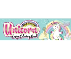 KNYGA Wonder House Books Stay Magical Unicorn Copy Coloring Book
