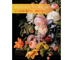 KNYGA Woodroffe, David Beautiful Floral Art Colouring Book