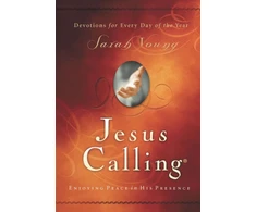 KNYGA Young, Sarah Jesus Calling, Padded Hardcover, with Scripture References: Enjoying Peace in His Presence (A 365-Day Devotional)