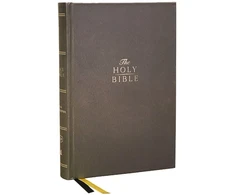 KNYGA Zondervan Publishing KJV Holy Bible with Apocrypha and 73,000 Center-Column Cross References, Hardcover, Raudona Letter, Comfort Print: King James Version