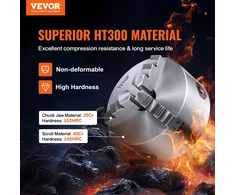 3 žandų savicentris griebtuvas tekinimo staklėms skersmuo 160±5 mm HT300