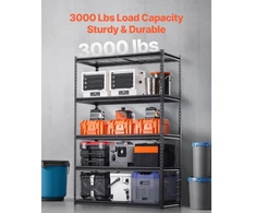 5 lentynų sandėliavimo lentyna 1360 kg garažui V02