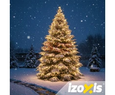 500 LED lempučių girlianda IZX01 35M WW