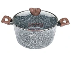 Akmens masės 15 dalių puodų rinkinys ZL-8519