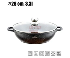 Akmens masės puodas 28 cm ZL-7012