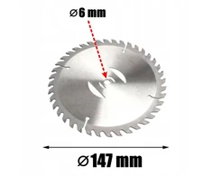 Akumuliatorinio trimerio pjovimo diskas TrimDisc TD01 BERIMAX metalinis
