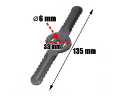 Akumuliatorinio trimerio pjovimo peiliai TrimPlastic TP05 BERIMAX 5 vnt., plastikiniai