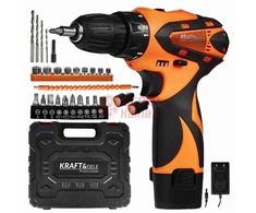 Akumuliatorinis suktuvas-gręžtuvas KRAFT&amp;DELE KD3085