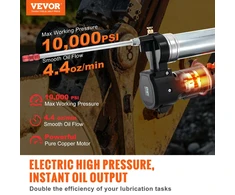 Akumuliatorinis tepimo pistoletas 20V. slėgis iki 10000 PSI. su lagaminu