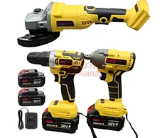 Akumuliatorinių įrankių komplektas 3in1 BOXER BX189