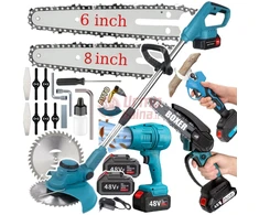 Akumuliatorinių įrankių rinkinys BX3408 4000W 4in1, 2 akumuliatoriai + kroviklis