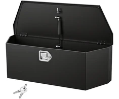 Aliuminio daiktadėžė priekabos grąžului 914x314x305 mm. keliamoji galia 50 kg. juoda