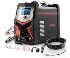 Aliuminio TIG suvirinimo aparatas 225A TIG AC/DC/impulsinis LED ekranas