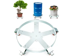 Apvalus vežimėlis statinėms ir balionams. keliamoji galia iki 567 kg. iki 250 L talpai