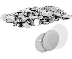 Apvalūs ženkliukai drabužiams 1000 vnt. 25 mm