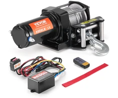 ATV/UTV elektrinė gervė 1814 kg. 12 V. IP55. belaidis ir laidinis pultas