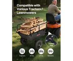 ATV/UTV sodo priekaba apkrova 22680 kg polietileno kėbulas