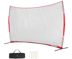 Beisbolo ir softbolo treniruočių apsauginis tinklas 507 x 312 cm. nešiojamas. su krepšiu