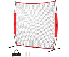 Beisbolo/softbolo apsauginis treniruočių tinklas. 238x212 cm. nešiojamas su krepšiu