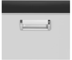 Centrinis darbo stalas su spinta ir 3 stalčiais 200 x 60 x 85 cm