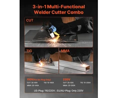 Daugiafunkcis suvirinimo/pjovimo aparatas CUT/TIG/MMA plazma 50A