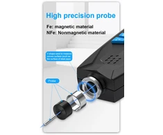 Dažų storio matuoklis BERIMAX F9A-8LTRQ 0 ~ 1500 µm