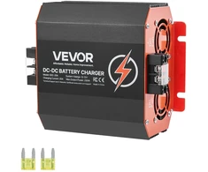 DC/DC akumuliatoriaus įkroviklis 12V 20A. 250W. tinka švino. ličio. AGM. GEL baterijoms