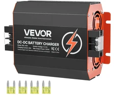DC/DC akumuliatoriaus įkroviklis 12V 40A (500W). švino. ličio. AGM. GEL tipams