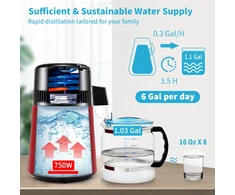 Distiliavimo aparatas talpa 3.9 l