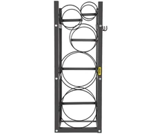 Dujų balionų stovas 2x30 svarų (13.6kg). dydis 89 x 33 x 36 cm. deguoniui ir azotui