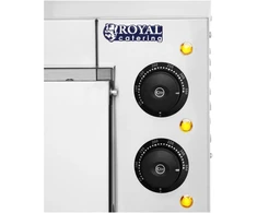 Dviguba picos krosnis 2 x 40 cm 3000W 230V nerūdijantis plienas