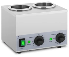 Dvigubas butelių šildytuvas padažams 2x 1L 40-90°C 400W