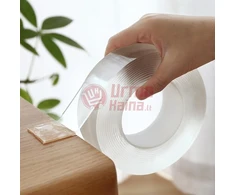 Dvipusė lipni NANO juosta 5 m x 3 cm