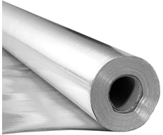 Dvipusė šilumą atspindinti izoliacinė plėvelė. storis 0.15 mm. 38.1 x 1.22 m