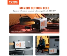 Dyzelinis oro šildytuvas 5-8kW 12V/24V su Bluetooth programėle. pulteliu ir CO signalizacija. atviroms erdvėms