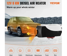 Dyzelinis stovėjimo oro šildytuvas 12V 5-8kW su LCD pulteliu. kemperiams. valtims. sunkvežimiams