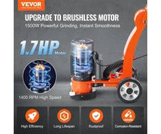 Elektrinė betono grindų šlifavimo mašina 180mm