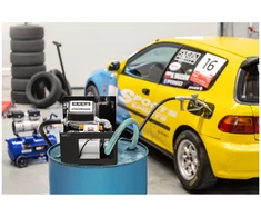 Elektrinė kuro pompa su skaitikliu IP55 230 V 600 W 60 l/min
