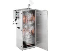 Elektrinė rūkykla su 8 grotelėmis 147 l 1000 W nerūdijantis plienas